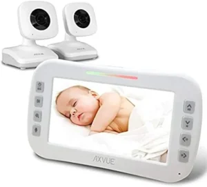 Best for Twin: AXVUE Video Baby Monitor E612