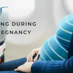 When Do I Have to Stop Flying During Pregnancy show a pregnant woman sitting in the flight 1