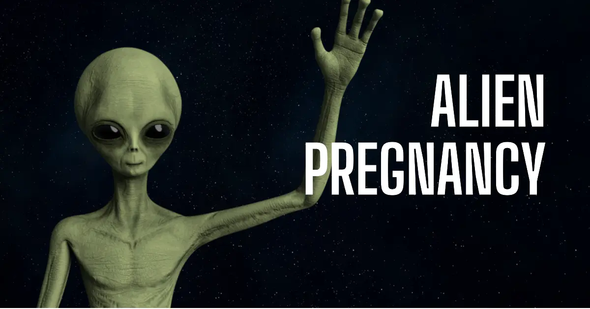 An Alien waving his hand - Alien Pregnancy