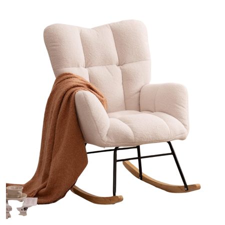 NIOIIKIT Nursery Rocking Chair