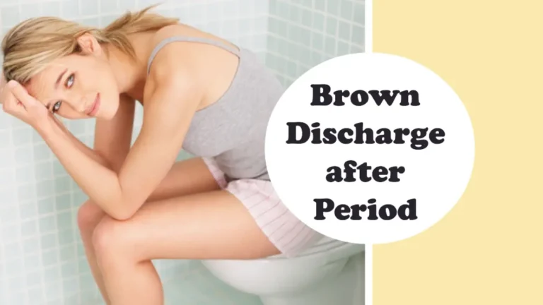 Brown Discharge after Period