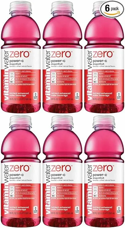 Vitamin Water Zero Dragonfruit Power C 20oz Bottle
