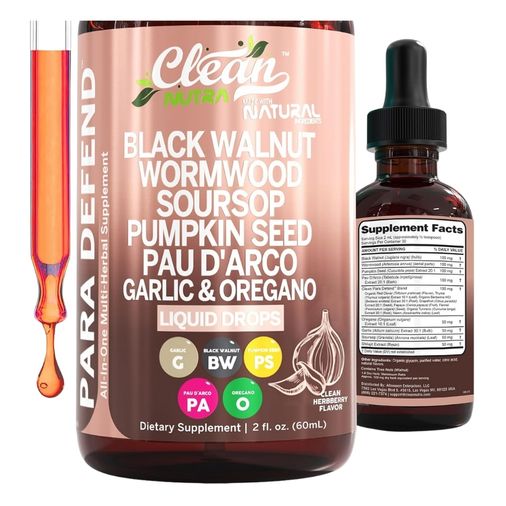 para Defend Wormwood Black Walnut Cleanse for Humans 