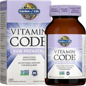 Garden of Life Vitamin Code Raw Whole Food Prenatal