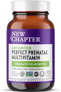New Chapter Advanced Perfect Prenatal Multivitamins