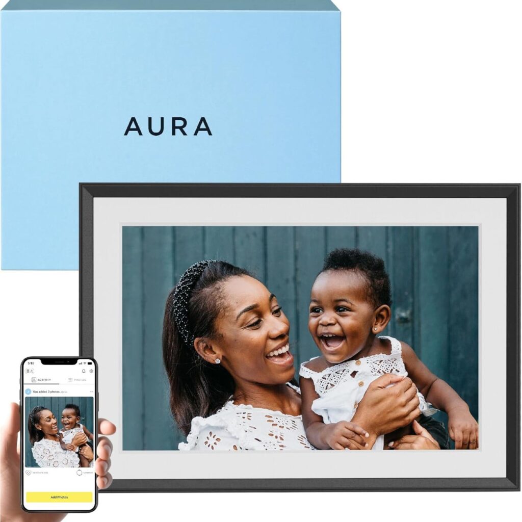 Aura Carver 10.1" WiFi Digital Picture Frame  - Pregnancy Boss's 2024 Mother's Day Gift Guide