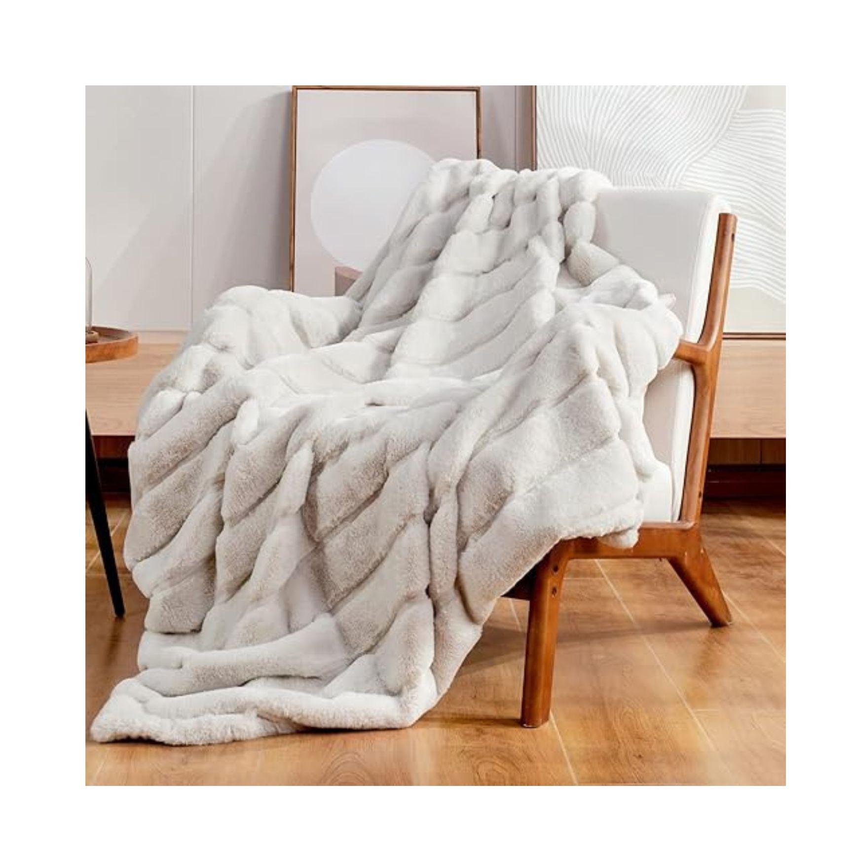 Cozy Bliss Fur Throw Blanket  - Pregnancy Boss's 2024 Mother's Day Gift Guide