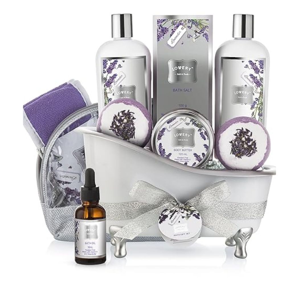 Mothers Day Bath Gift Basket Set for Women 1