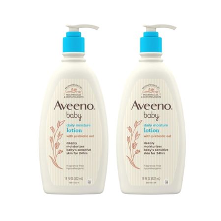 Aveeno Baby Daily Moisture Body Lotion for Sensitive Skin