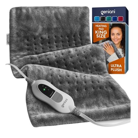 GENIANI Electric Throw XL Electric Heating Pad for Back Pain Cramps Relief 1