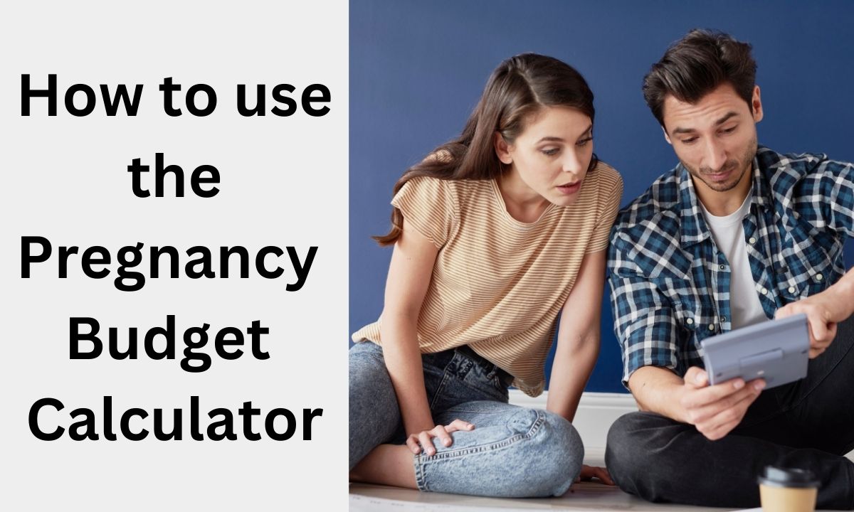 How to Use the Pregnancy Budget Calculator - a couple doing calculation of their pregnancy expenses