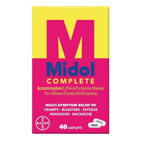 Midol Complete Menstrual Pain Relief Caplets 1