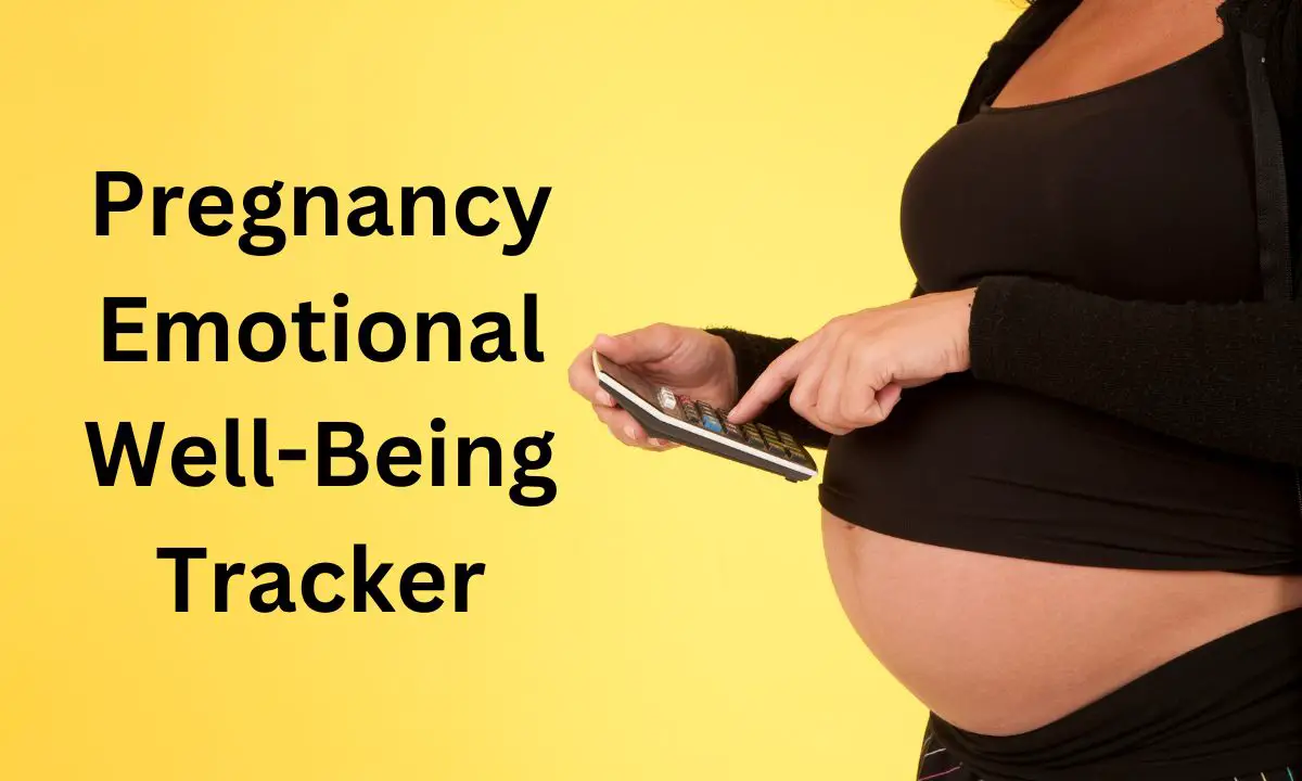 Pregnancy Emotional Well-Being Tracker