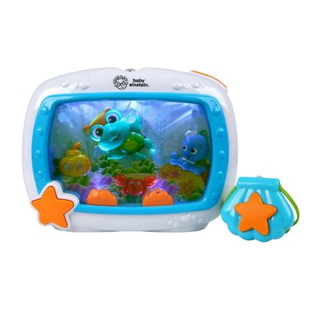 Baby Einstein Sea Dreams Soother Musical Crib Toy and Sound Machine, Newborn and up