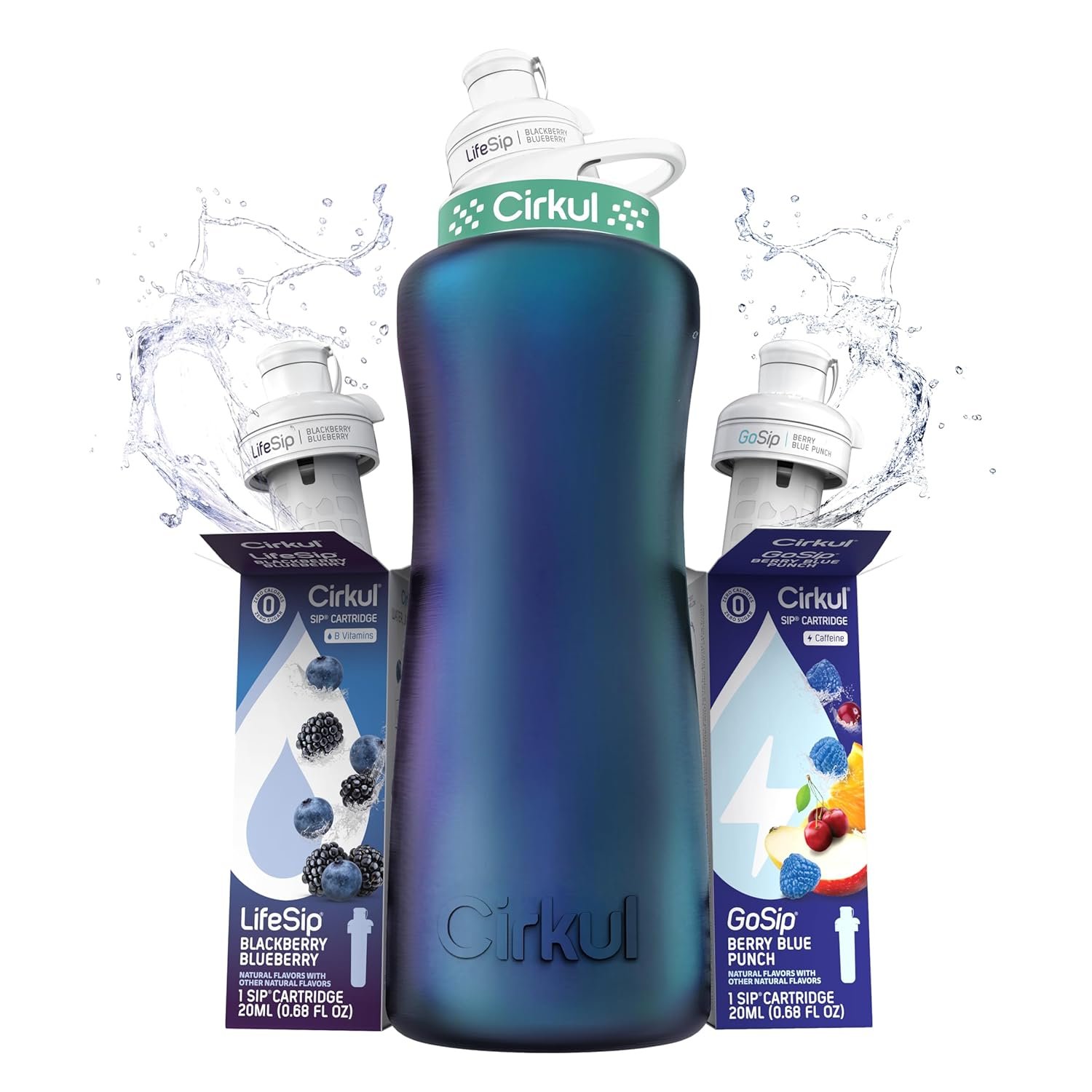 35 Pregnancy Must Haves in 2026: What You Actually Need (Tested & Mom-Approved) 16 Cirkul 32oz Stainless Steel Bottle Starter Kit with Flavor Cartridges