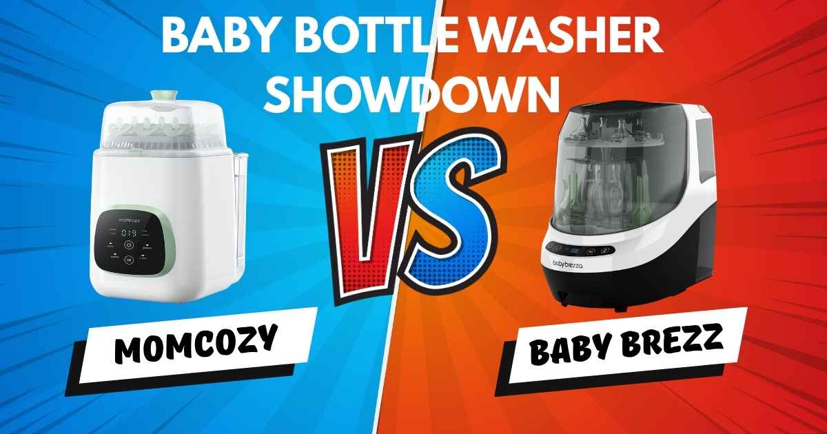 Momcozy KleanPal Pro vs Baby Brezza Bottle Washer Pro featured comparison image 2026