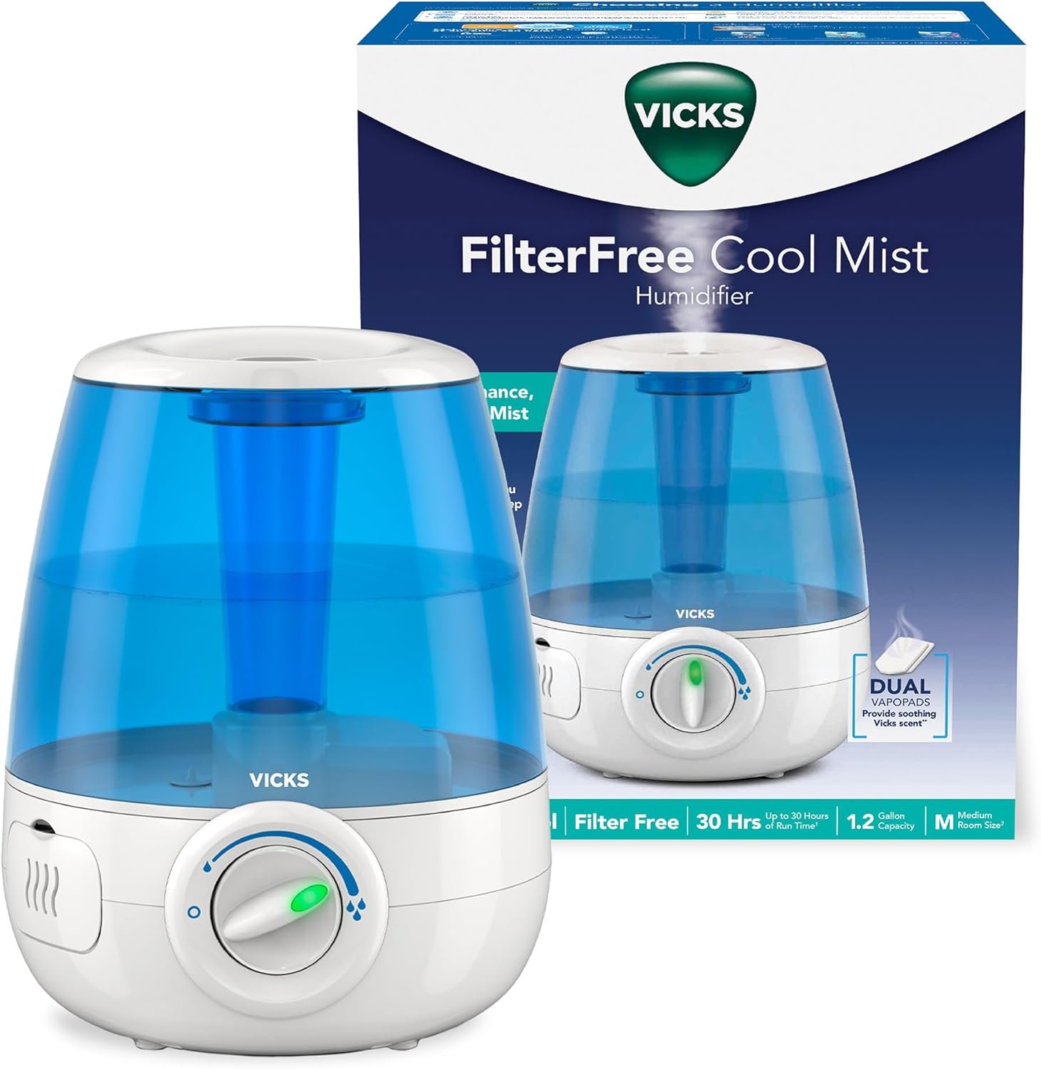 35 Pregnancy Must Haves in 2026: What You Actually Need (Tested & Mom-Approved) 33 Vicks Filter-Free Ultrasonic Humidifier, 1.2 Gallon