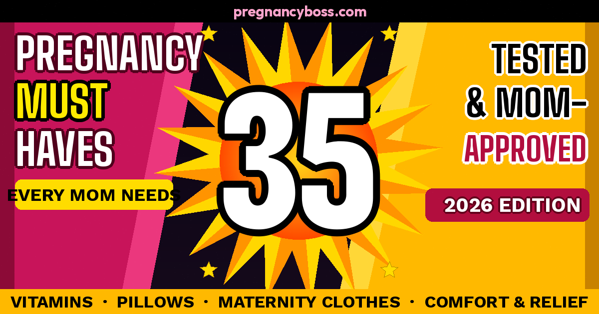 35 Pregnancy Must Haves in 2026 — tested and mom-approved essential products for expecting moms